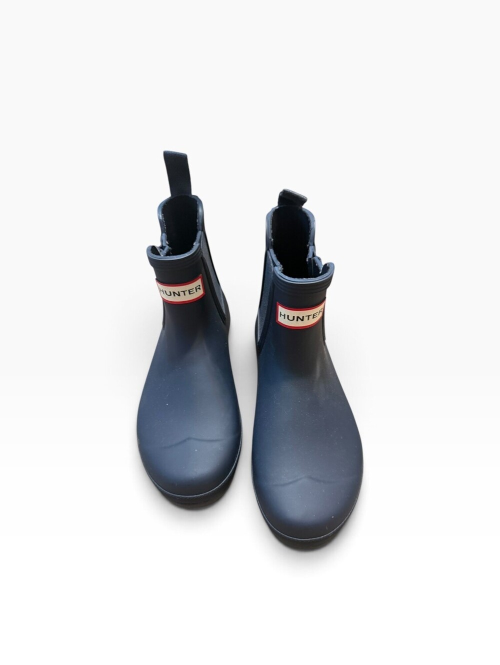 Hunter Original Chelsea Waterproof Rain Boots - Navy Blue, Women's Size 7